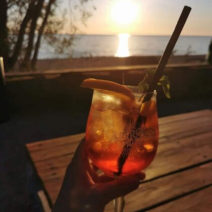 Aperol Spritz, pie jūras