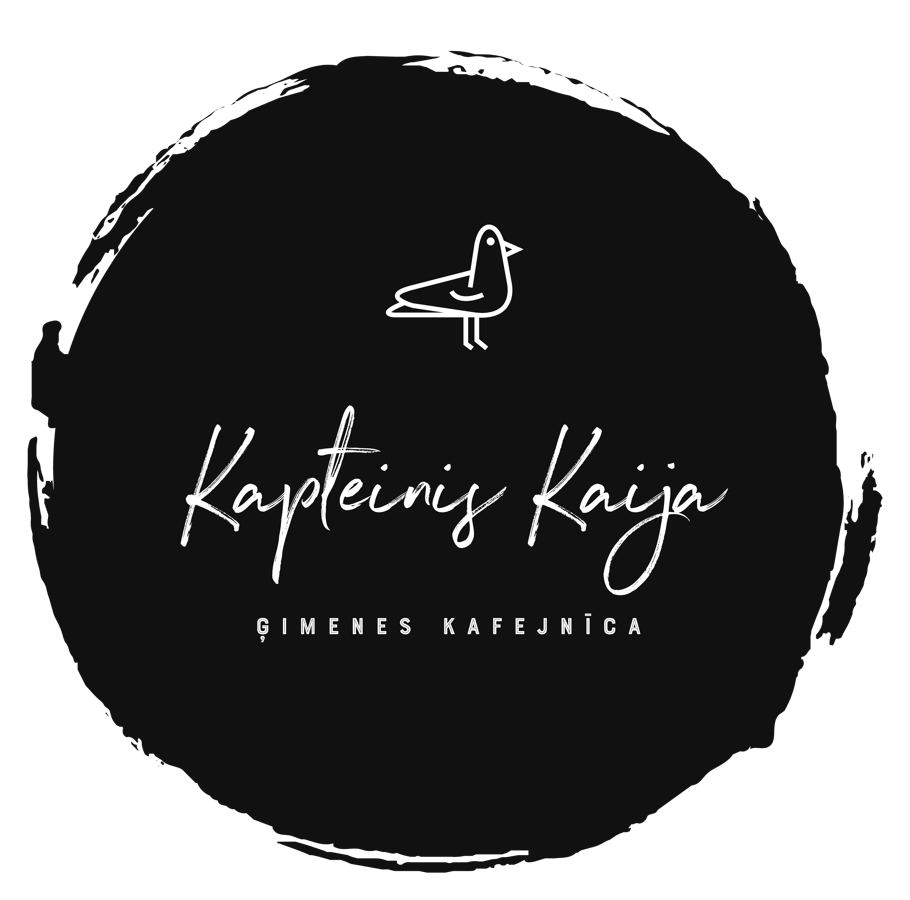 Kapteinis Kaija - logo - kafejnīca, kur garšīgi ēst Saulkrastos